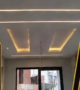 Sanca com fita de LED